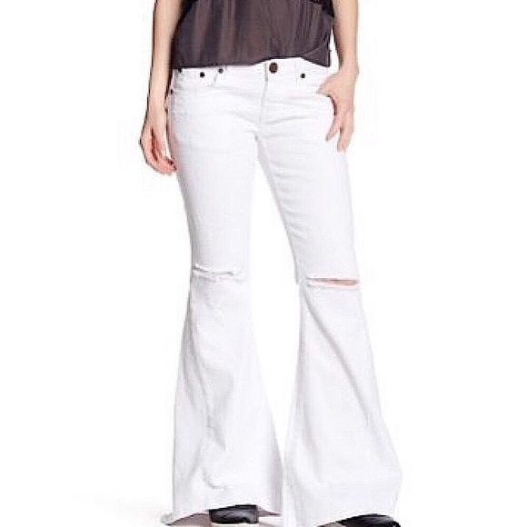 One Teaspoon Luxe White Marine Jeans, Sz. 27 - Picture 3 of 7